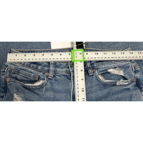 American Eagle Outfitters Women’s Ripped Stretch Mom Straight Jean Size 6 - Picture 2 of 8